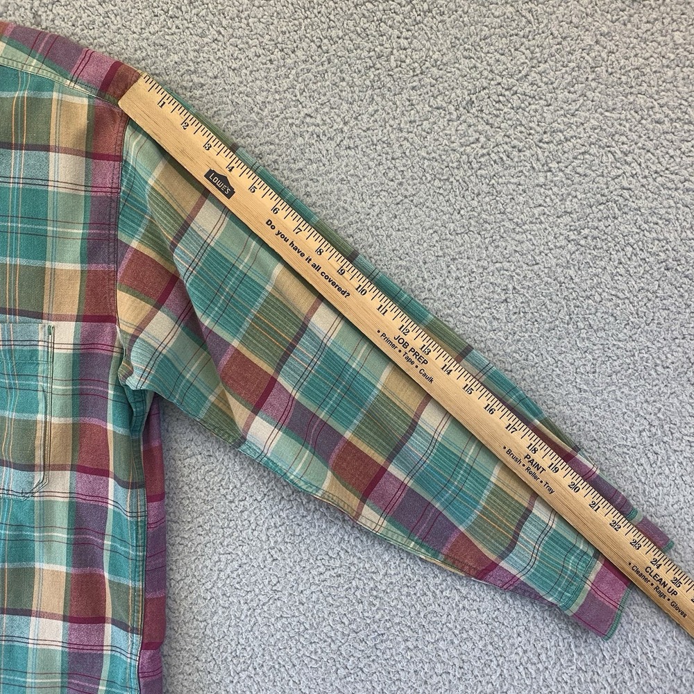 DOCKERS Men's Long Sleeve Plaid Button Down Shirt Size XL - Picture 13 of 16